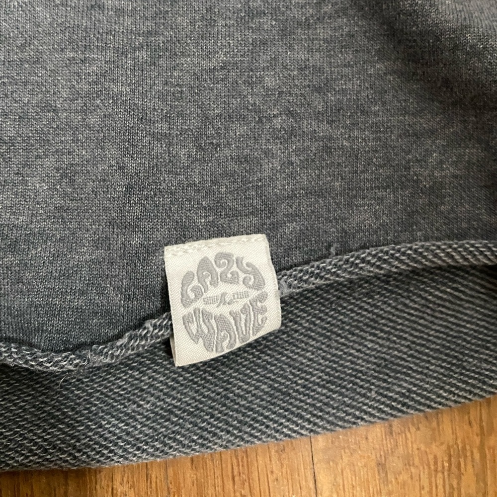 H&M+ Crop Sleeveless Sweatshirt Tank Top Size 3XL Gray Lazy Wave - Picture 7 of 8